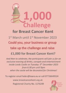 The £1,000 Challenge for Breast Cancer Kent